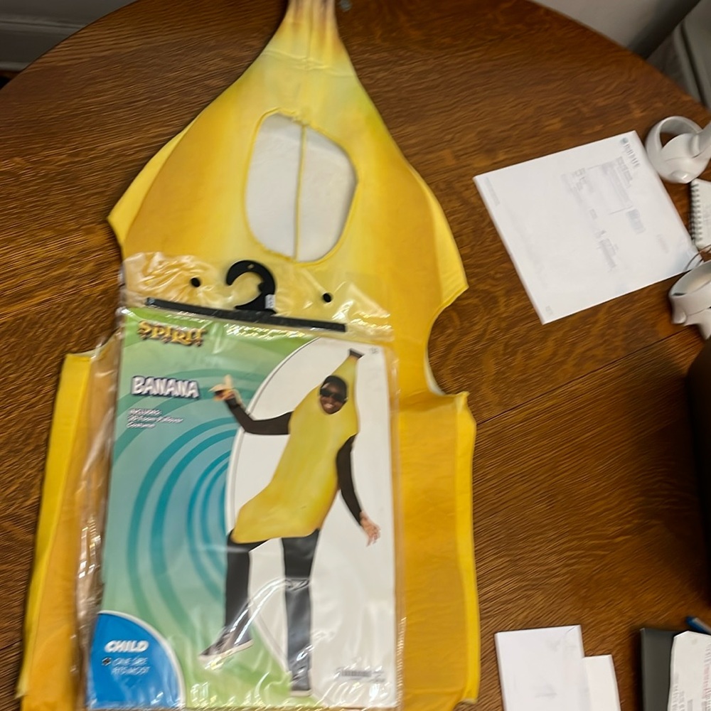 Kids Halloween Banana Costume